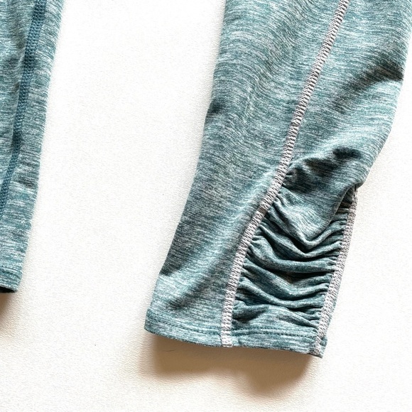 Free People Movement High-Rise 7/8 You're a Peach Leggings XS Grey Teal - Picture 14 of 16